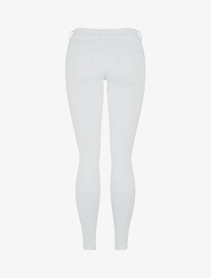 Pantalon ultra skinny à taille basse - Blanc - 2