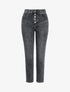 Jean mom 7/8 - Gris foncé - 1
