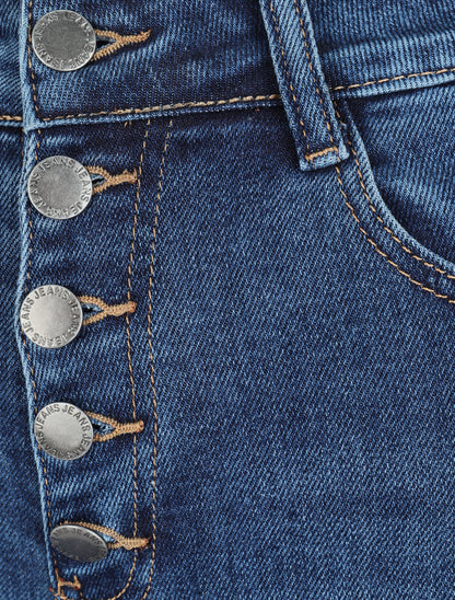 Jean flare délavé - Bleu - 3