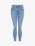 Jean push up coupe skinny - Bleu - 1