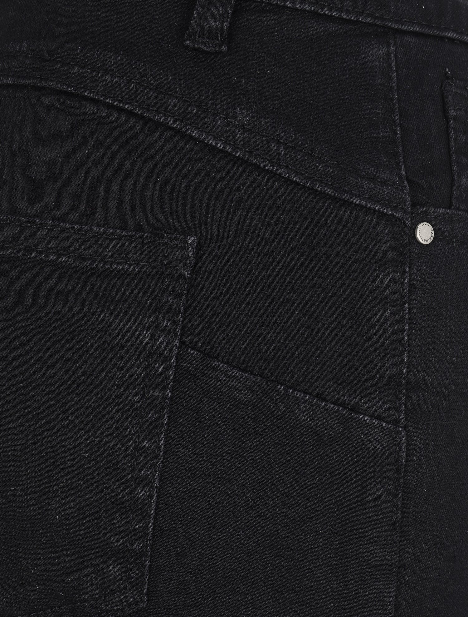 Jean skinny grande taille à taille haute - Noir - 3