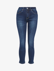 Jean boyfriend coupe slim délavé - Bleu denim - 3
