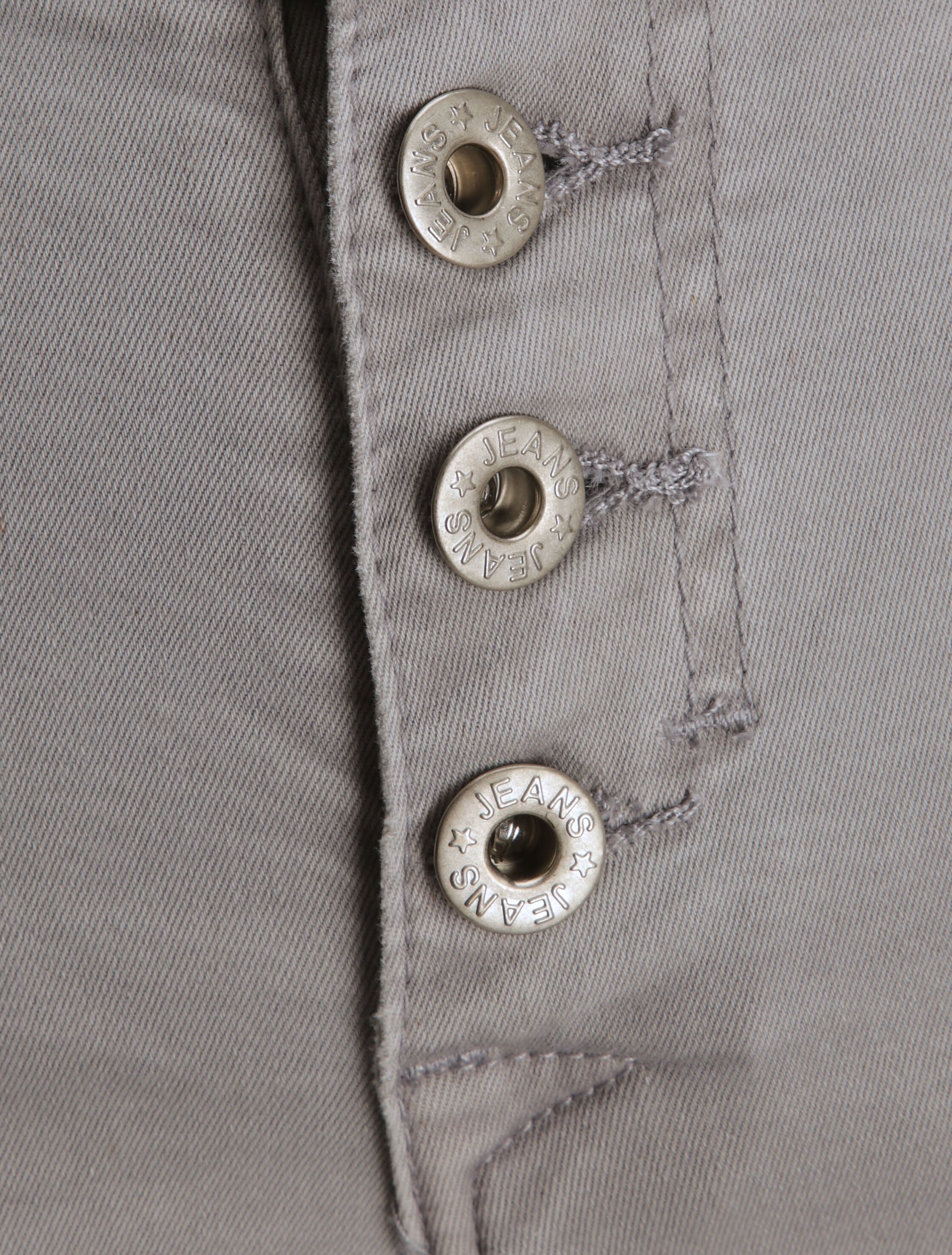 Jean slim effet froissé - Gris - 3