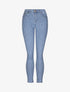 Jean slim à rayures - Bleu denim - 4