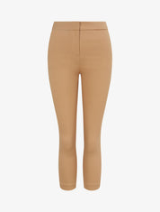 Pantalon droit uni - Beige - 1