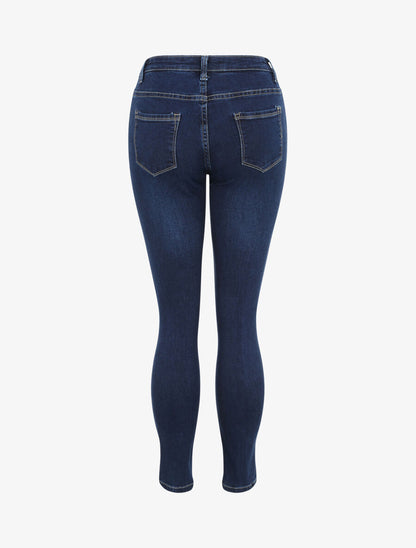 Jean droit basique - Bleu foncé - 4