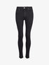 Jean skinny uni - Noir - 1