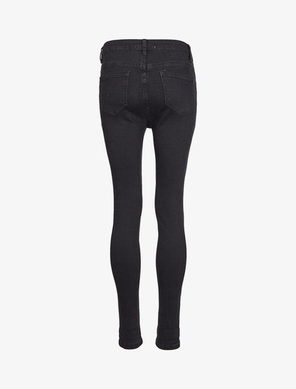 Jean skinny uni - Noir - 2