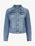 Veste en jean coupe droite - Bleu denim - 4