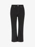 Jean flare 7/8 à taille haute - Noir - 1