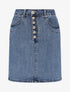 Jupe en jean droite - Bleu - 4