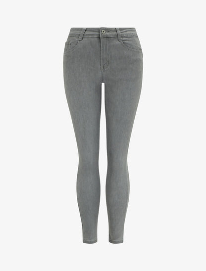 Jean push up classique - Gris - 1