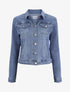 Veste en jean droite - Bleu denim - 4