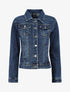 Veste en jean ajustée - Bleu - 1