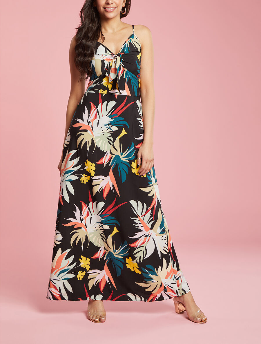 Robe à imprimé fleurs d&