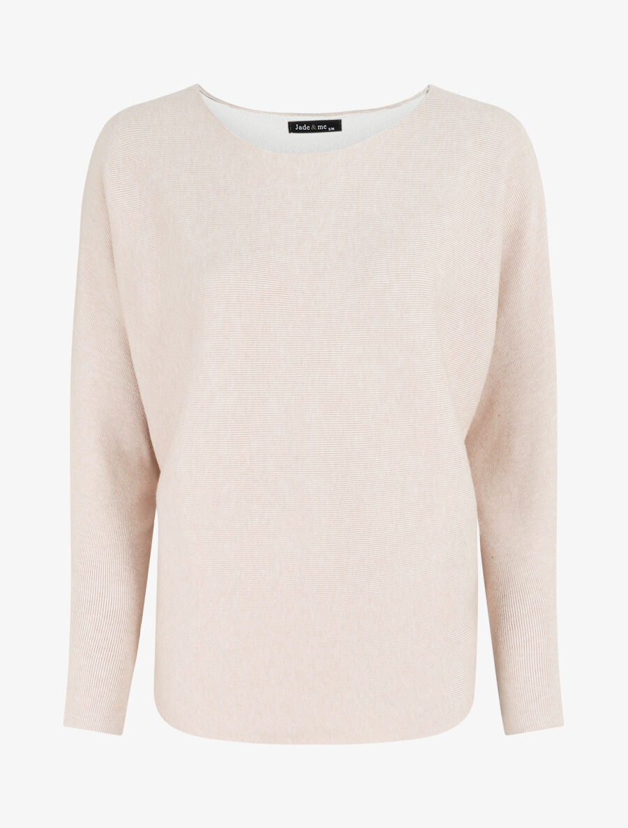 Pull à dos en dentelle - Beige - 6