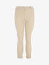 Pantalon droit taille haute uni - Beige - 5