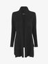 Gilet basique en maille - Noir - 4