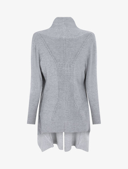Gilet basique en maille - Gris - 2