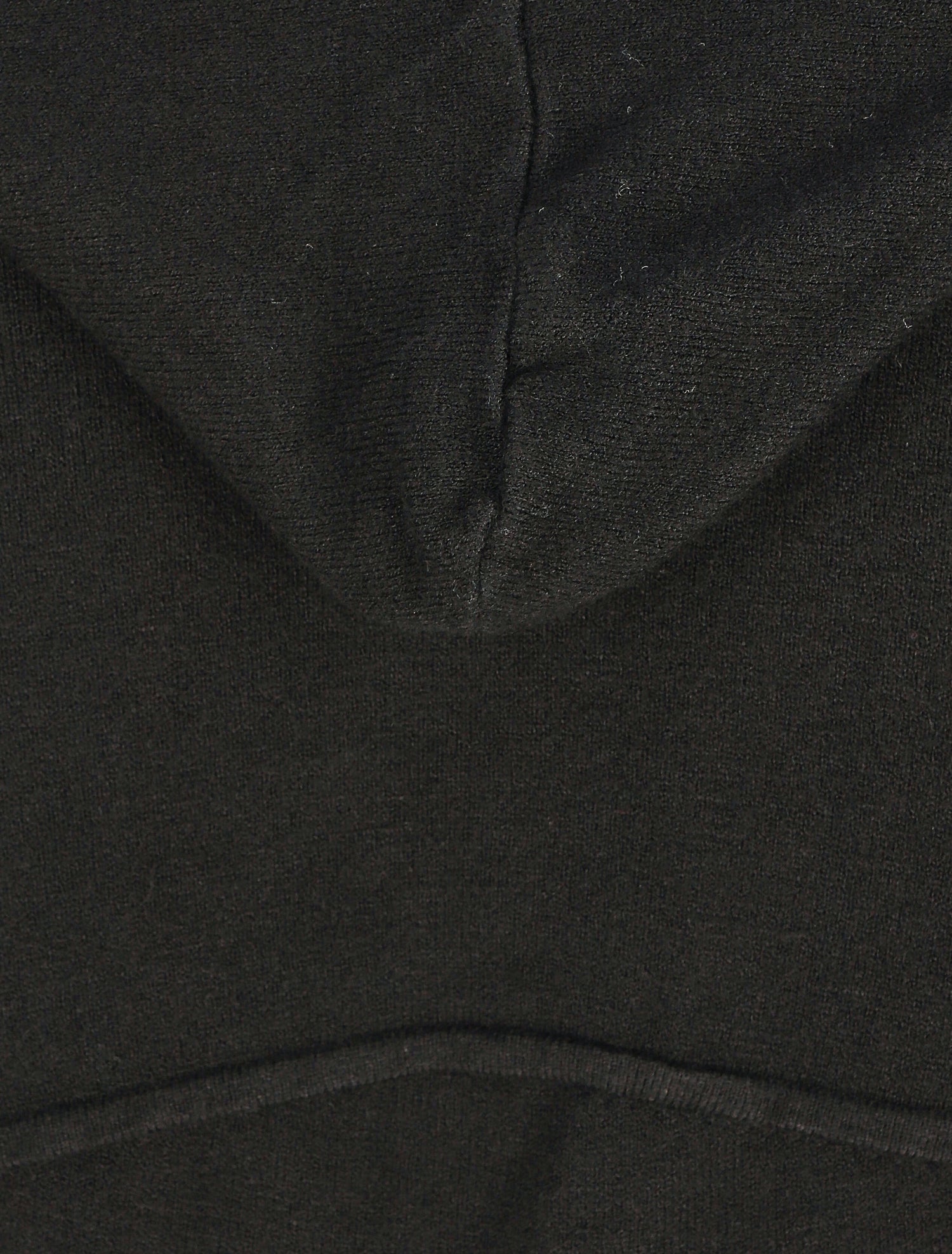 Gilet mi-long à capuche - Noir - 3