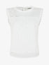 Top droit en broderie anglaise - Blanc - 4