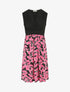 Robe longue à imprimé fantaisie - Rose - 1