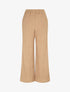 Pantalon en maille stylisée - Beige - 4