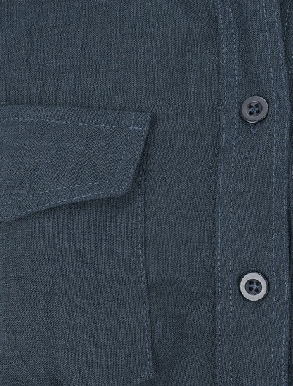 Ensemble top sans manches et pantalon - Bleu pétrole - 6
