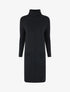 Robe pull à col roulé - Noir - 1