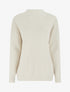 Pull droit classique à col montant - Beige - 1