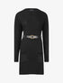 Robe pull à col montant - Noir - 4