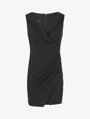 Robe portefeuille cache coeur - Noir - 1