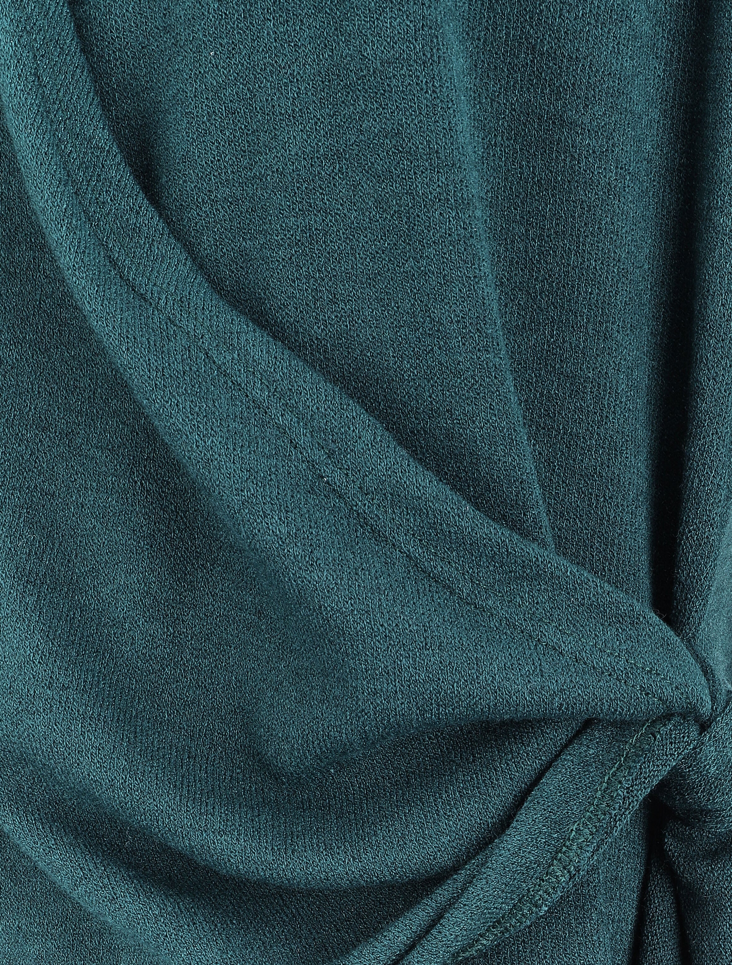 Pull cache-coeur à manches retroussables - Vert - 3