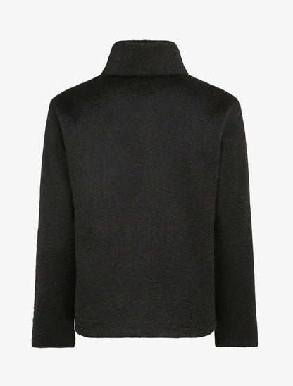 Veste zippée à col montant - Noir - 2