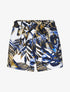 Short extra court à imprimé tropical - Ecru - 1