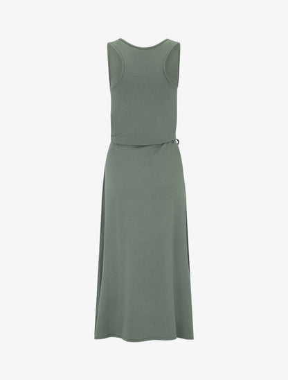 Robe à buste coupe boule - Kaki - 2