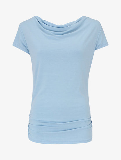 Top à dos stylisé - Bleu ciel - 1