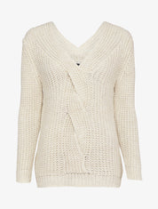 Pull en maille épaisse à détail tressé à l&