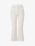 Pantalon droit uni - Blanc - 1