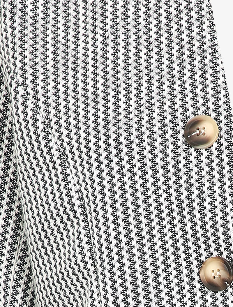 Veste en tweed - Noir/blanc - 4