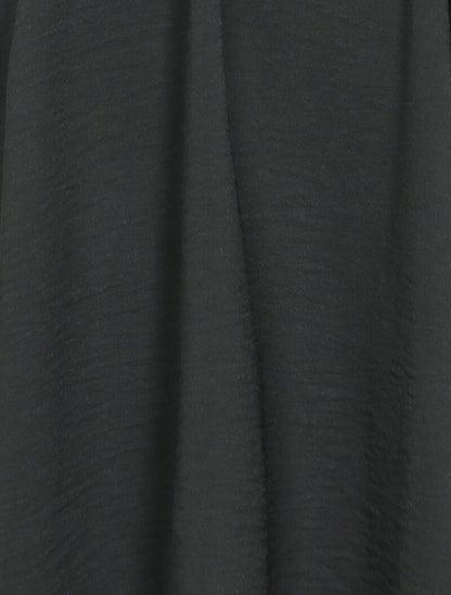 Robe chemise coupe patineuse - Noir - 3