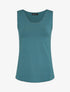 Top sans manches à détails irisés - Bleu - 1