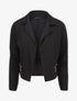 Blazer léger à col cranté - Noir - 1