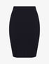 Jupe crayon basique - Noir - 1