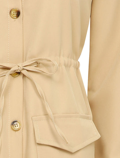 Veste style saharienne - Beige - 3