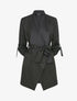 Veste suédée à manches rabattables - Noir - 3