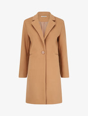 Manteau classique à un bouton - Camel - 1