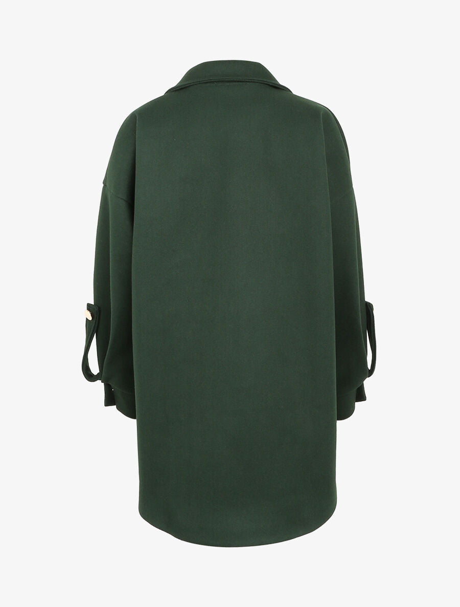 Veste à détails dorés - Vert - 2