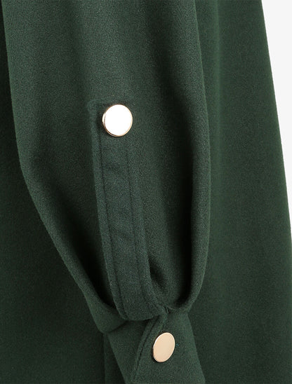 Veste à détails dorés - Vert - 3