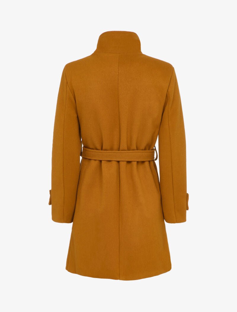 Manteau classique à double boutonnages - Rouille - 3
